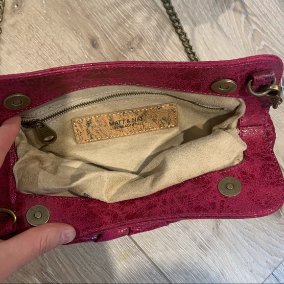 Matt & Nat clutch/over the shoulder bag - Picture 3 of 8